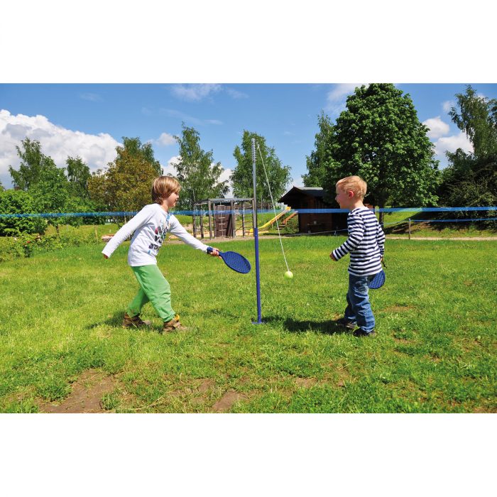 Tennistrainer 135 cm mit 2 Schlägern – Bild 2