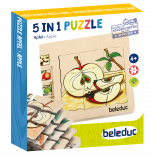 beleduc Lagen-Puzzle „Apfel“ – Entwicklung der Frucht