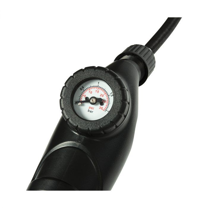 Mini-Ballpumpe mit Manometer – Bild 2