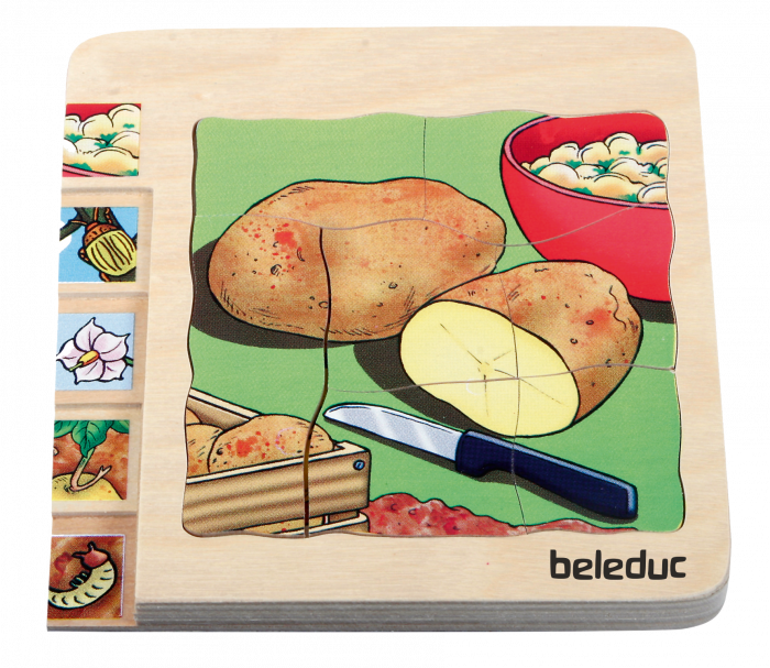 beleduc Lagen-Puzzle Kartoffel – Bild 2