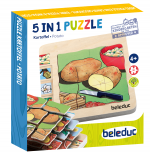beleduc Lagen-Puzzle Kartoffel