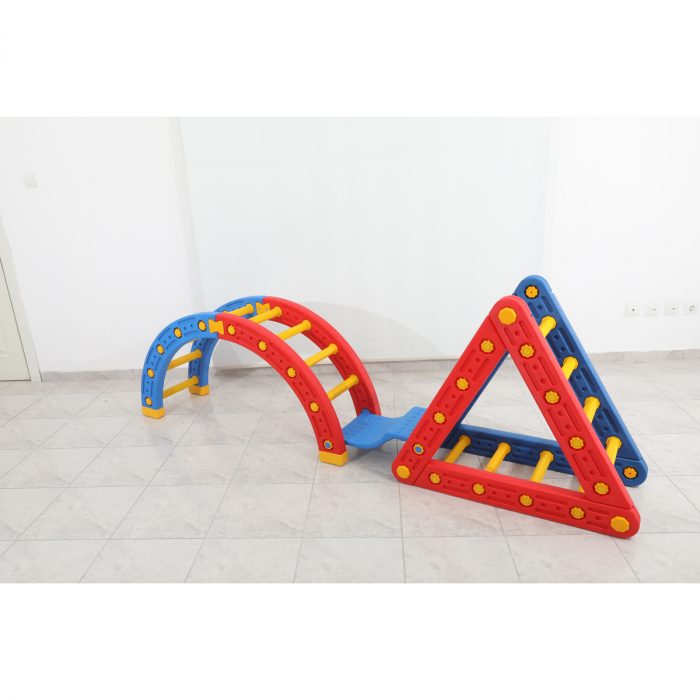 Brücke zu Balancierrad und Kletter Triangle – Bild 4
