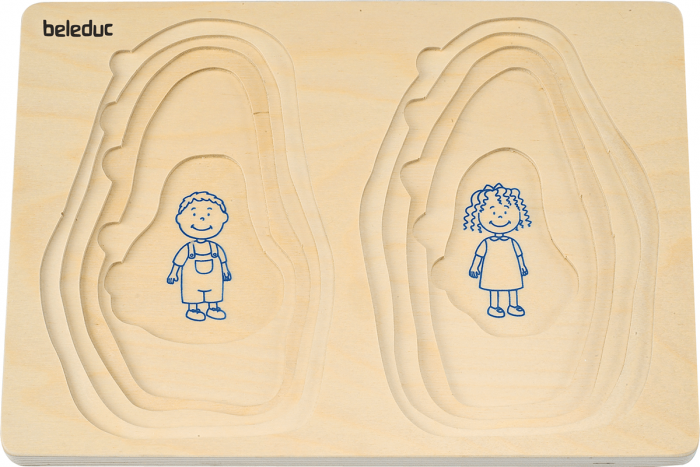 beleduc Lagen-Puzzle „Oma & Opa“ – Lebensphasen entdecken – Bild 8