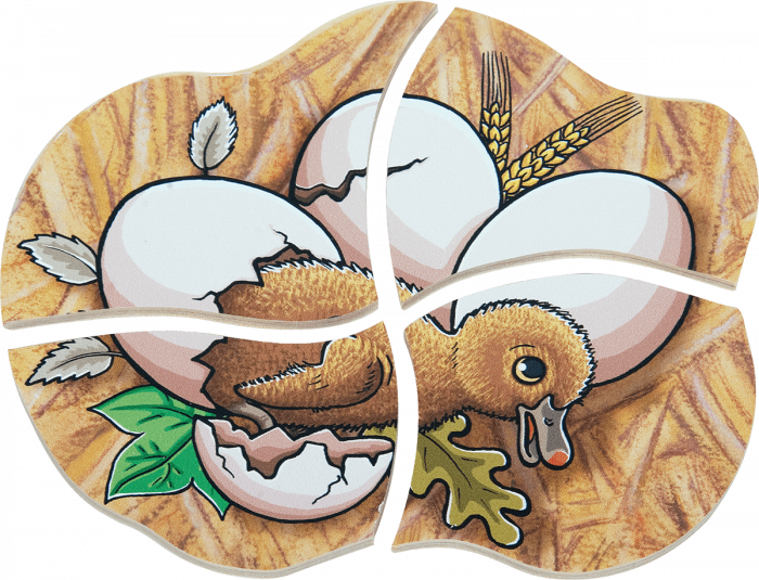 beleduc Lagen-Puzzle „Ente“ – Entwicklung in 4 Lagen – Bild 4