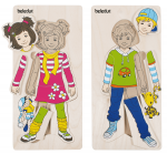 beleduc Lagen-Puzzle-Set Anika & Denis – Bild 3