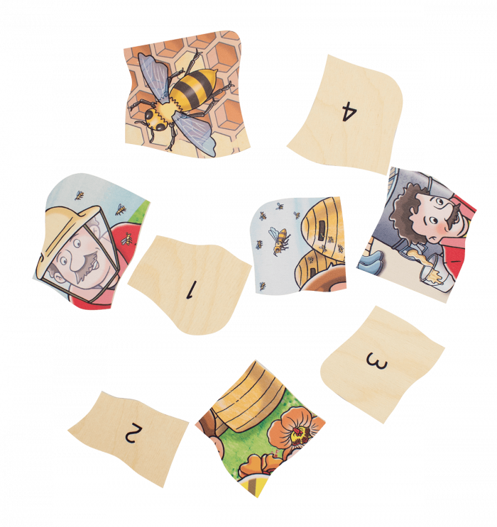 beleduc Lagen-Puzzle „Honig“ – vom Nektar zum Honig – Bild 4
