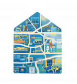 beleduc Lagen-Puzzle „Zuhause“ – das Haus entdecken – Bild 10
