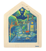 beleduc Lagen-Puzzle „Zuhause“ – das Haus entdecken – Bild 7