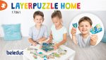 beleduc Lagen-Puzzle „Zuhause“ – das Haus entdecken – Bild 11