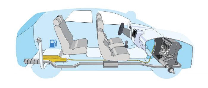 Lagen-Puzzle „Auto“ – Verbrennungs- & Elektromotor von beleduc – Bild 8