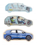 Lagen-Puzzle „Auto“ – Verbrennungs- & Elektromotor von beleduc – Bild 16
