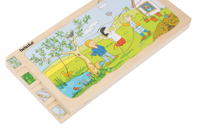 beleduc Lagen-Puzzle „4 Jahreszeiten“ – Wandel der Jahreszeiten – Bild 10