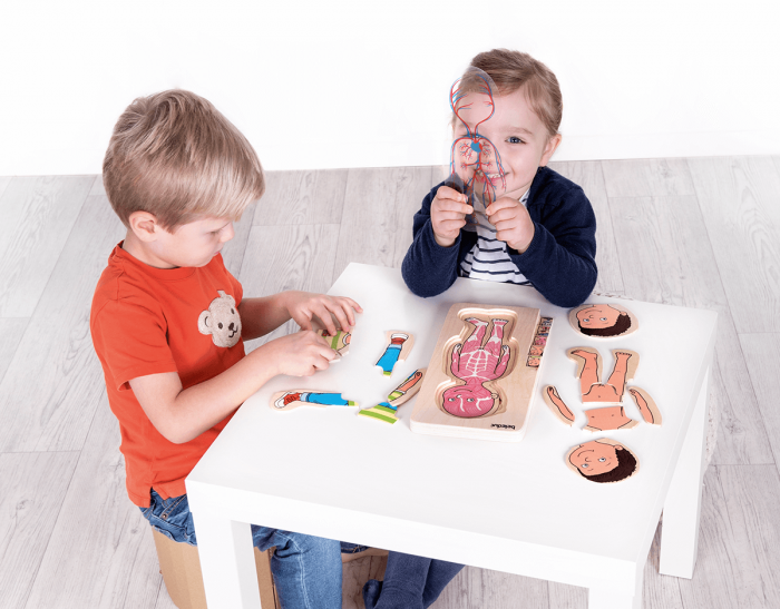 beleduc Körper-Puzzle Junge – Bild 2