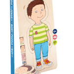 beleduc Körper-Puzzle „Junge“ – Anatomie in Schichten