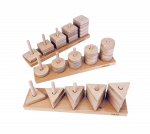 beleduc Geometrie-Steckspiel, 3 Formen