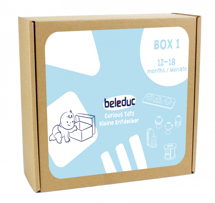 beleduc Kleine Entdecker Box 1, 12M Sensorik – Bild 2
