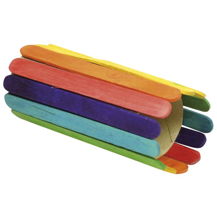 Bastelhölzer bunt klein – Bild 2