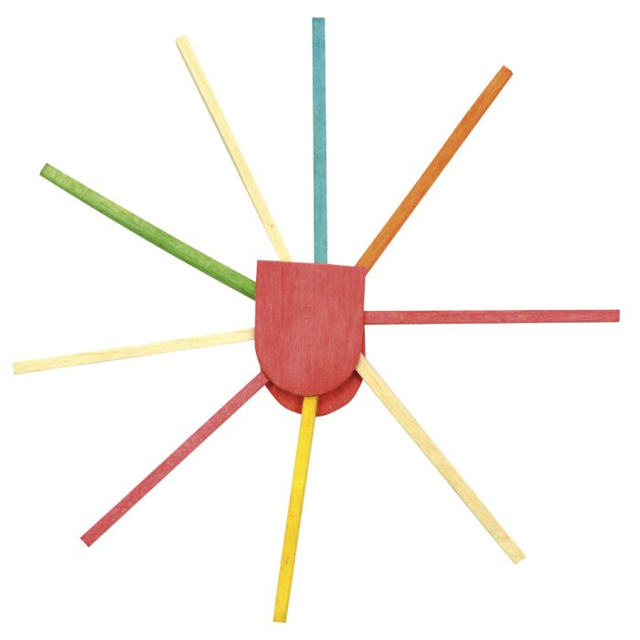 Bastelhölzchen bunt – Bild 2