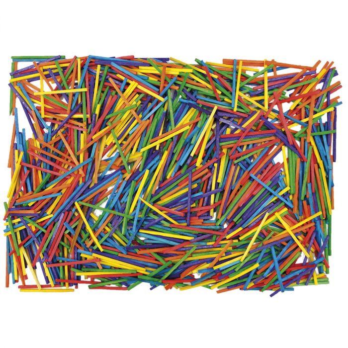 Bastelhölzchen bunt – Bild 3
