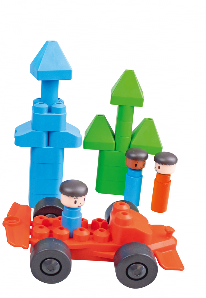 Poly-M Twini Big Blocks – 300-teilig von beleduc – Bild 3