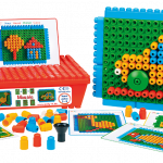 Poly-M Mosaic-Set in Multibox S – 125-teilig von beleduc