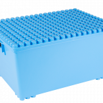 Poly-M Multibox M mit Deckel, blau von beleduc