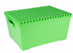 Poly-M Multibox L mit Deckel, grün von beleduc