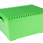 Poly-M Multibox L mit Deckel, grün von beleduc