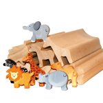 Profilholz Wildtiere 6er-Set