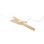 Strickgabel aus Holz – Bild 2
