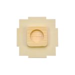 Holzlaterne zum Selbstgestalten 12 × 12 × 19 cm – Bild 4