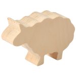 Schnitzholz Bauernhof 3er-Set aus Lindenholz – Bild 2