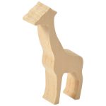 Schnitzholz Zootiere 3er-Set – Bild 2