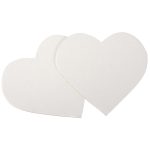 Leinwandherzen 5er-Set – Bild 2