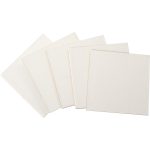 Leinwandtafeln 10 x 10 cm 5er-Set