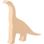 Schnitzholz Dino 3er-Set – Bild 2