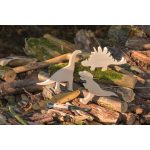 Schnitzholz Dino 3er-Set – Bild 4