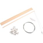DIY Holzlaternenstab LED 12er-Set