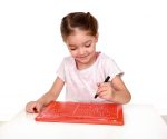 beleduc magnetische Zeichentafel, rot – Bild 2