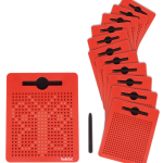 beleduc Magnetic Drawing Boards – 12er Set