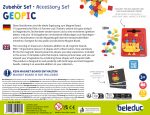 beleduc Geopic – Steckformen-Set für Magnetboards – Bild 5
