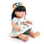 Puppe Mädchen asiatisch 38 cm