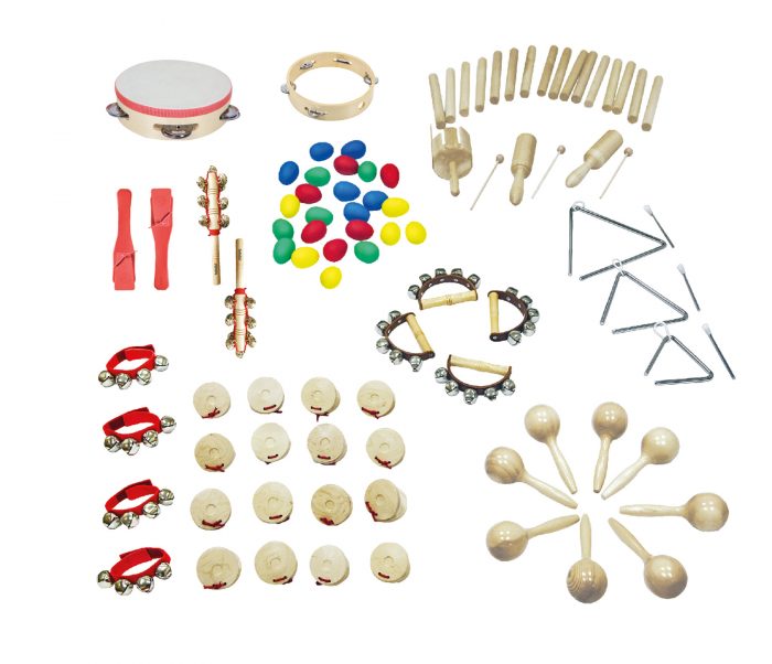 beleduc Rhythmus-Set – 76 Instrumente – Bild 2