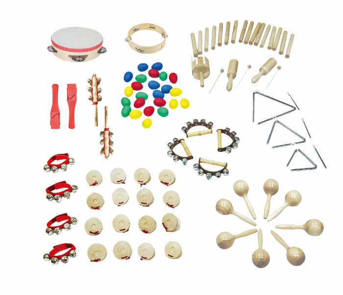 beleduc Rhythmus-Set – 76 Instrumente – Bild 3