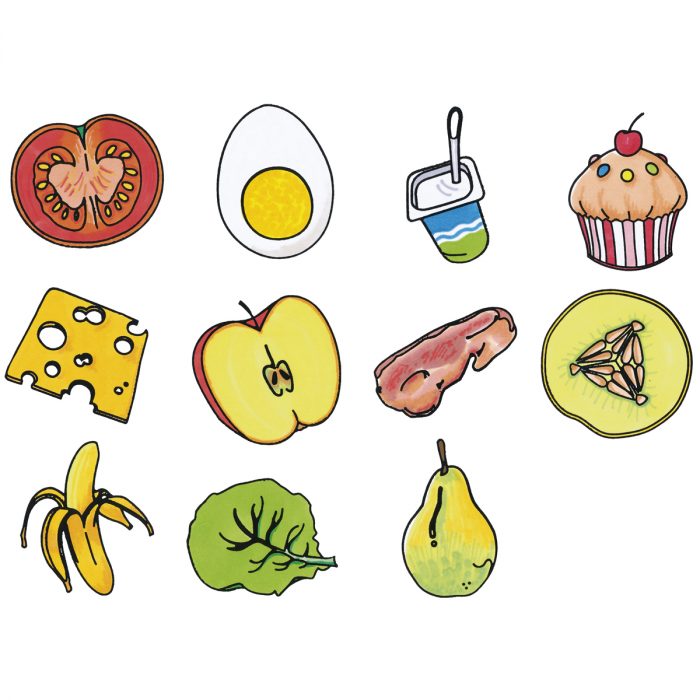 Ernährungsstempel 12er-Set – Bild 2