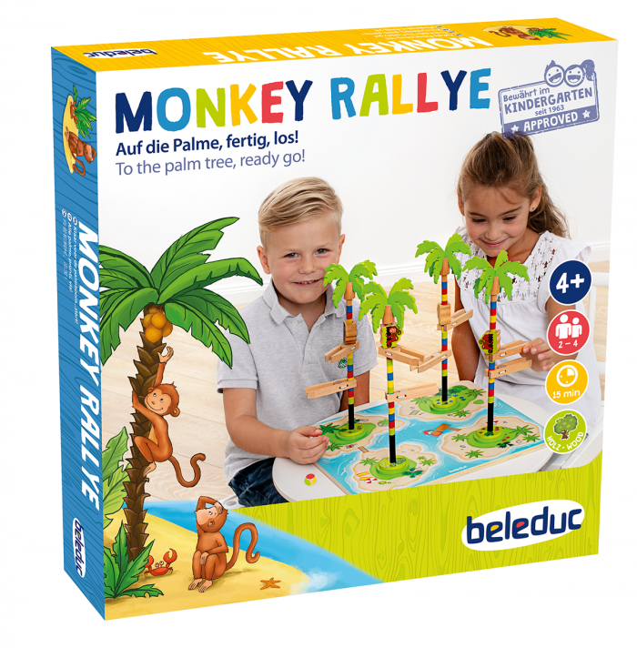 beleduc Monkey Rallye – Affen-Wettrennen – Bild 2