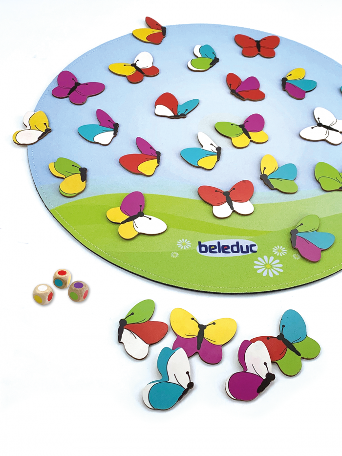 beleduc Betty Fly – Reaktionsspiel mit Schmetterlingen – Bild 3