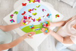 beleduc Betty Fly – Reaktionsspiel mit Schmetterlingen – Bild 5