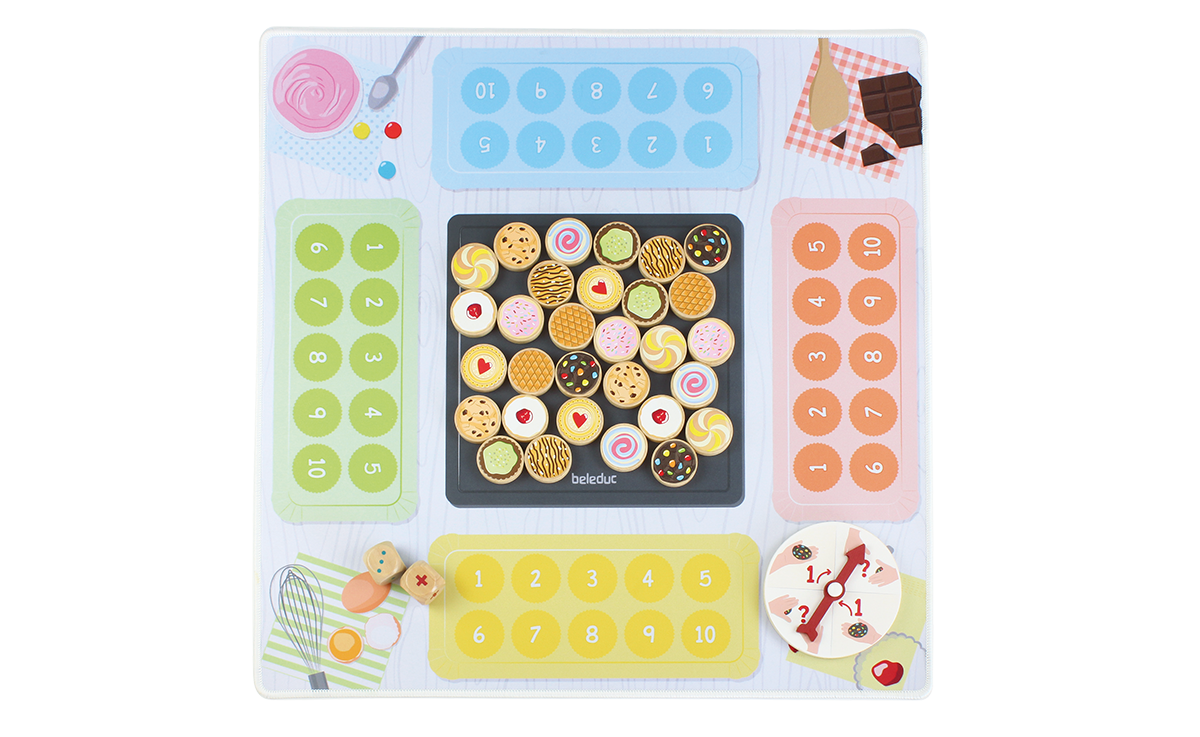 22614-320product-rgb.png beleduc Cookie Doo – Rechenspiel bis 10 – Bild 1
