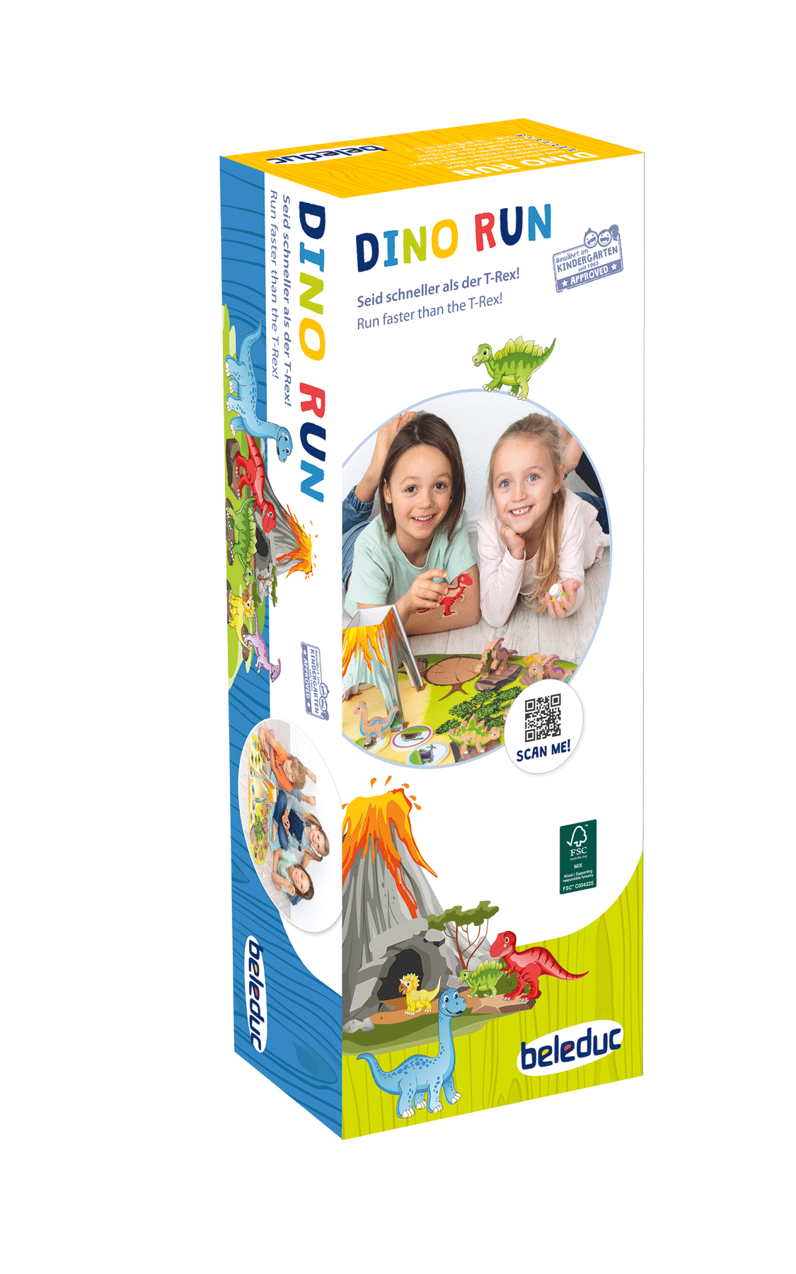 22625-1-product-rgb.png beleduc Dino Run – kooperatives Dinosaurierspiel – Bild 1